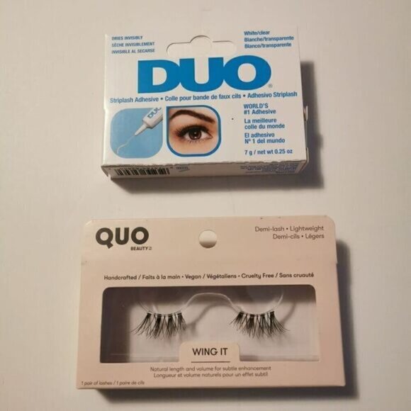 Demi Lash False Lashes and Duo Glue UNOPENED Lightweight Wispy Fake Eyelashes - Picture 1 of 6